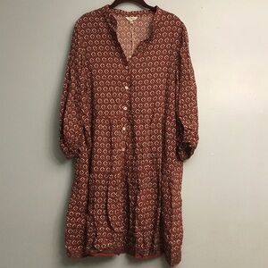 Max Studio Dress 3/4 sleeves in TERCBLBA women XL